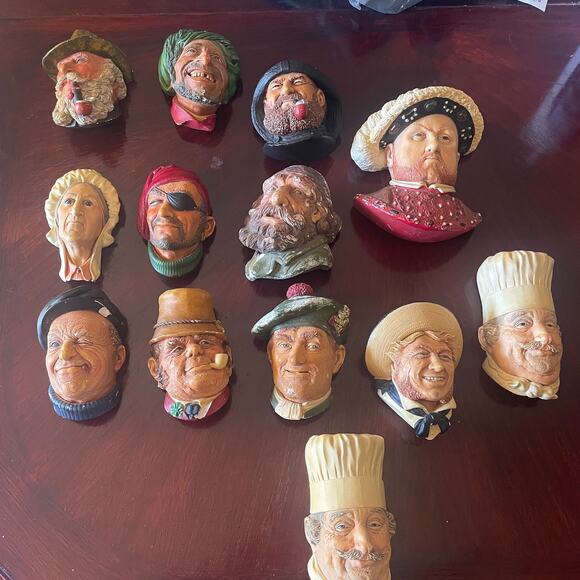 Vintage Bossons Head Chalkware 1962 Kurd Retired - Picture 7 of 7